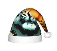 WZYCWB Piccolo grasso tigre testa bambini cappelli di Natale, Capodanno festa moda bambini cappelli, evento di Natale scena scena festa festa