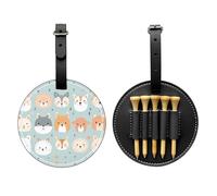 WZYCWB pictorial Avatar - Borsa portaoggetti per tee da golf con stampa speciale, design portatile con fibbia da appendere, Nero , Taglia unica, Valigia