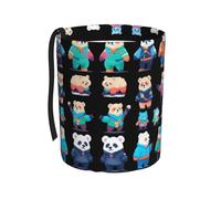 WZYCWB Pixel Bear Riot - Cestino da appendere per auto, pratico e comodo, adatto per diversi modelli di auto, offre spazio ideale per riporre oggetti