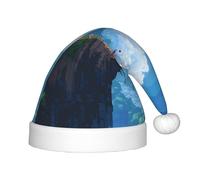 WZYCWB Pixel Cliff Patterns Fun Christmas Party Hat Class Party Activity Holiday Christmas Decoration Hat