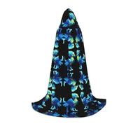 WZYCWB Pixel Griffin - Mantella da mago con stampa S, costume per feste a tema, mantella cosplay per adulti e adolescenti, taglie S, M, L