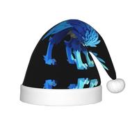 WZYCWB Pixel Griffin Patterns Fun Christmas Party Hat Class Party Activity Holiday Christmas Decoration Hat
