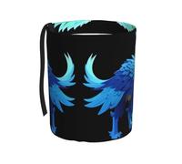 WZYCWB Pixel Griffin - Pattumiera da appendere per auto, pratica e comoda, adatta per diversi modelli di auto, offre spazio ideale per riporre oggetti