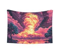 WZYCWB Pixel Particles - Coperta per animali domestici stampata, disponibile in una varietà di dimensioni, adatta per ceste, letti e nidi per animali domestici