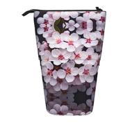 WZYCWB Plum Blossom - Contenitore retrattile per penne, pennelli da trucco o portamonete con coulisse.