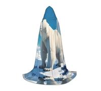 WZYCWB Polar Bear - Mantella con cappuccio, taglia M, per feste di carnevale, taglie S/M/L