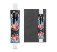 WZYCWB Portapenne colorato in pelle color caramella, portapenne regolabile in pelle, perfetto per il rientro a scuola regali di Natale