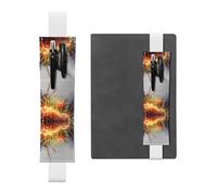 WZYCWB Portapenne in pelle a forma di pesce pagliaccio al neon, portapenne regolabile, perfetto per il rientro a scuola come regalo di Natale