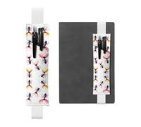 WZYCWB Portapenne in pelle con formica astratta, portapenne regolabile, perfetto per il rientro a scuola come regalo di Natale