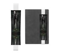 WZYCWB Profondo nella foresta Astucci Diario, portapenne in PVC e portapenne con elastici e segnalibri sono le migliori scelte regalo.
