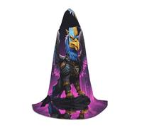 WZYCWB Punk Griffin stampato L Wizard Cape, costume da festa a tema, mantello cosplay per adulti e adolescenti, taglie S, M, L