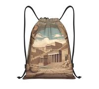 WZYCWB Questo zaino leggero con coulisse con nome di design ha uno stile sportivo e un comodo zaino con polsino di stoccaggio