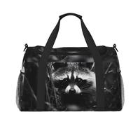 WZYCWB Red Bird Head - Borsa da viaggio portatile, ideale per fitness e altri scenari, Procione nella giungla, Taglia unica