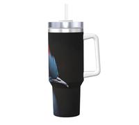 WZYCWB Red Bird Head Printed Fashion Ice Cup - Coppa isolante super termica e fredda, un must per viaggi all'aperto e sport