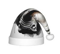 WZYCWB Rhino Ink Splash Pattern Fun Christmas Party Hat Class Party Activity Holiday Christmas Decoration Hat