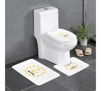 WZYCWB Rhode Island State Flag - Set di 3 tappeti da bagno, zerbino per camera da letto, tappetino da cucina, vasca da bagno e decorazione per la casa