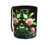 WZYCWB Rose Group - Pattumiera da appendere per auto, pratica e comoda, adatta per diversi modelli di auto, offre spazio ideale per riporre oggetti