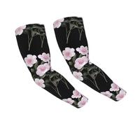 WZYCWB Rose rosa in fiore Maniche di protezione solare ghiacciate, adatte per tutte le stagioni, adatte per golf, ciclismo, pesca, giardinaggio, ecc.