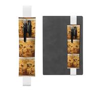 WZYCWB sacchetti per matite Diario, portapenne in PVC e portapenne con elastici e segnalibri sono le migliori scelte regalo.