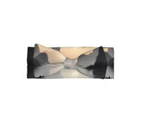 WZYCWB Sansui, fascia elastica per capelli con fiocco per bambini, 0-6 mesi, per neonati, neonati e bambini