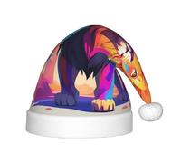 WZYCWB Savannah Lion Patterns Fun Christmas Party Hat Class Party Activity Holiday Christmas Decoration Hat