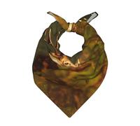 WZYCWB Sciarpa bandana con stampa di cervi animali per uomini e donne alla moda quadrata testa e collo Bandane multifunzionali