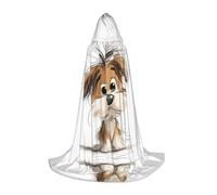 WZYCWB Scribbled Puppy - Mantella con cappuccio, taglia M, per feste di carnevale, taglie S/M/L