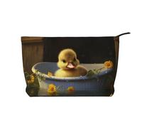 WZYCWB Scribbling Eagle - Borsa da toilette con motivo aquila, essenziale per organizzare cosmetici e prodotti per la cura della pelle., Anatroccolo Ruddy, Taglia unica