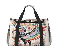 WZYCWB Scribbling Eagle Borsa da viaggio portatile borsa da weekend borsa fitness yoga borsa adatta per fitness e altri scenari, Aquila scarabocchiante, Taglia unica