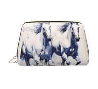 WZYCWB Scribbling Eagle - Trousse da donna in pelle stampata, elegante e morbida, resistente, Cavallo da corsa, Taglia unica