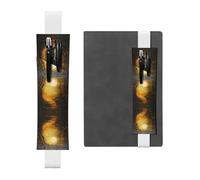 WZYCWB Segnalibri in pelle con paesaggio con pittura a olio, segnalibri regolabili per diario, perfetti come regalo di ritorno a scuola o di Natale