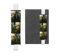 WZYCWB serpente Diario astucci, portapenne in PVC e portapenne con elastici e segnalibri sono le migliori scelte regalo., Bianco, Taglia unica, bianco, Taglia unica