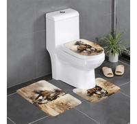 WZYCWB Set di tappetini stampati con cavallo occidentale, tappetino da bagno, tappetino per camera da letto, tappetino da cucina, assorbimento dell'acqua veloce