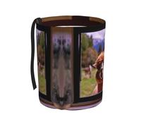 WZYCWB Simpatico cestino da appendere in alpaca per auto, pratico e comodo, adatto per diversi modelli di auto, fornendo spazio ideale per riporre oggetti