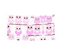 WZYCWB Simpatico gufo stampato evento decorazione festa appeso bandiera, 70 x 35, sfondo interno esterno appeso bandiera banner