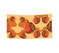 WZYCWB Simpatico piccolo criceto stampato evento decorazione festa appeso bandiera, 70 x 35, sfondo interno esterno appeso bandiera banner