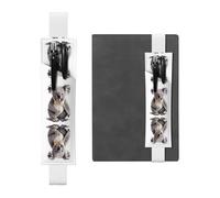 WZYCWB Simpatico segnalibro regolabile con koala, portapenne in pelle, perfetto per il rientro a scuola, regalo di Natale, portapenne in pelle