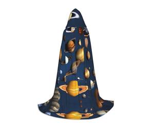 WZYCWB Solar System Planets L - Mantello con cappuccio per cosplay, ideale per feste e feste