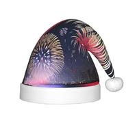 WZYCWB Splendid Fireworks - Cappelli natalizi per bambini, graziosi cappelli a punta, decorazioni per feste di Natale e regali per riunioni di famiglia