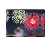 WZYCWB Splendid Fireworks Prints, tappeto 203,2 x 147,3 cm, morbido e antiscivolo, adatto per comodini, uffici, balconi e altri spazi.