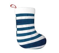 WZYCWB Stampa bandiera greca Calze natalizie, appese al caminetto, sono perfette per contenere regali e dolci.