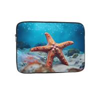 WZYCWB Starfish in the Sea 10" Custodia stampata per laptop da 10-17", perfetta sia per uso aziendale che per il tempo libero.
