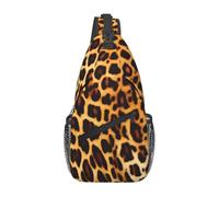 WZYCWB Strisce su leopardi Borsa a tracolla multifunzionale, zaino a tracolla da viaggio, borsa a tracolla da uomo, borsa a tracolla da uomo