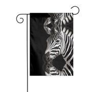 WZYCWB strisce zebra bandiere decorative da giardino stampate, piccole bandiere impermeabili all'aperto, decorazione atmosfera festiva