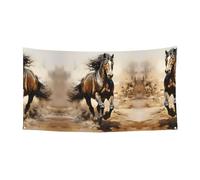 WZYCWB Striscione per feste a cavallo occidentale banner decorazione per feste di compleanno o decorazioni per le vacanze