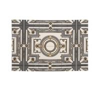 WZYCWB Striscione per feste a forma geometrica retrò, perfetto per compleanni, feste di Natale, lauree e anniversari.