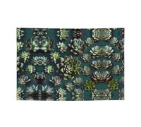 WZYCWB Striscione per feste con molte piante grasse, 119,4 x 180,3 cm, adatto per Halloween, Natale, feste, riunioni, ecc.