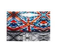 WZYCWB Striscione per feste con motivo a bandiera shock, perfetto per compleanni, feste di Natale, lauree e anniversari.