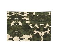 WZYCWB Striscione per feste con motivo mimetico, perfetto per compleanni, feste di Natale, lauree e anniversari.