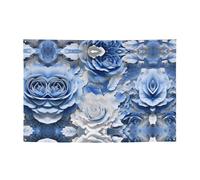 WZYCWB Striscione per feste con rose tinte in cravatta per compleanni, canti natalizi, lauree e anniversari.